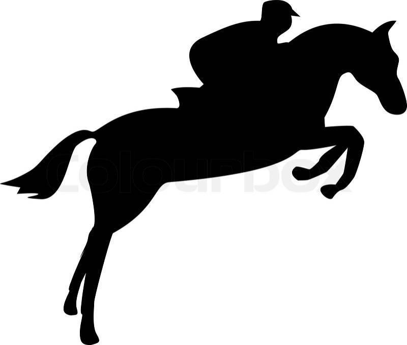 clipart show jumping horses - photo #32