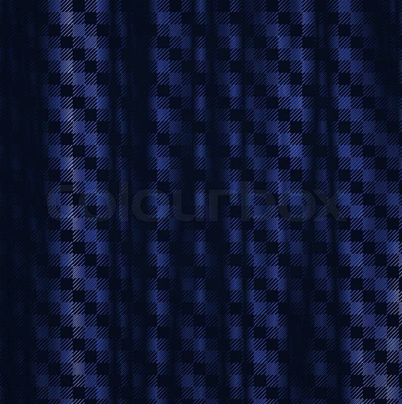 Abstract striped texture navy blue background, stock photo